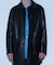 new basic　LAMB LEATHER CAR COAT