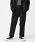 new basic　WOOL SILK WIDE SLACKS