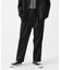 new basic　WOOL SILK WIDE SLACKS