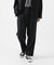 new basic　WOOL SILK WIDE SLACKS