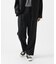 new basic　WOOL SILK WIDE SLACKS