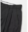 new basic　WOOL SILK WIDE SLACKS