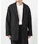 new basic　WOOL LINEN SINGLE JACKET
