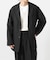new basic　WOOL LINEN SINGLE JACKET