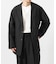 new basic　WOOL LINEN SINGLE JACKET