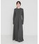 new basic　WASHABLE WOOL LONG-SLEEVE ONE-PIECE