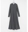 new basic　WASHABLE WOOL LONG-SLEEVE ONE-PIECE