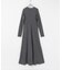 new basic　WASHABLE WOOL LONG-SLEEVE ONE-PIECE
