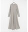 new basic　WASHABLE WOOL LONG-SLEEVE ONE-PIECE