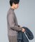 『マシンウォッシャブル』ハイクオリティウールモックネックTシャツ