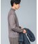 『マシンウォッシャブル』ハイクオリティウールモックネックTシャツ