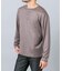 『マシンウォッシャブル』ハイクオリティウールヘンリーネックTシャツ
