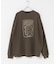 『別注』LOVEPOPSTUDIO×SENSE OF PLACE ロングTシャツ