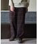『別注』PENDLETON×DOORS　PLAID EASY PANTS 26AW