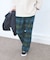 『別注』PENDLETON×DOORS　PLAID EASY PANTS 26AW