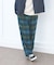 『別注』PENDLETON×DOORS　PLAID EASY PANTS 26AW