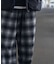 『別注』PENDLETON×DOORS　PLAID EASY PANTS 26AW