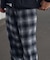 『別注』PENDLETON×DOORS　PLAID EASY PANTS 26AW