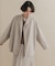 ウールリバーミドルガウンコート 26AW