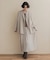 ウールリバーミドルガウンコート 26AW