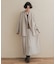 ウールリバーミドルガウンコート 26AW