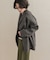ウールリバーミドルガウンコート 26AW