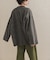 ウールリバーミドルガウンコート 26AW