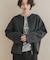 ウールリバーZIPノーカラーコート 26AW
