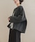 ウールリバーZIPノーカラーコート 26AW
