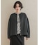 ウールリバーZIPノーカラーコート 26AW