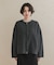 ウールリバーZIPノーカラーコート 26AW