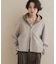 ウールリバーZIPノーカラーコート 26AW