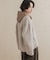 ウールリバーZIPノーカラーコート 26AW