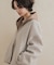ウールリバーZIPノーカラーコート 26AW