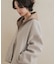 ウールリバーZIPノーカラーコート 26AW