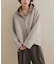 ウールリバーZIPノーカラーコート 26AW