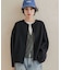 ウールリバーZIPノーカラーコート 26AW