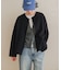 ウールリバーZIPノーカラーコート 26AW