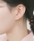 ステンレスメタルボールフックピアス