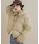 『一部WEB限定カラー』グリーンダウン撥水ZIPショートブルゾン 26AW
