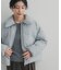 『一部WEB限定カラー』グリーンダウン撥水ZIPショートブルゾン 26AW