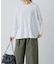 ハイツイストコットン長袖Tシャツ