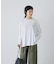 ハイツイストコットン長袖Tシャツ