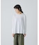 ハイツイストコットン長袖Tシャツ