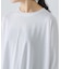 ハイツイストコットン長袖Tシャツ