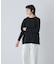 ハイツイストコットン長袖Tシャツ