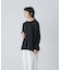 ハイツイストコットン長袖Tシャツ