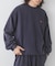 ヴィンテージライクワッフルロングTシャツ