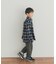 『150サイズあり』ネルチェックオーバーサイズシャツ(KIDS)
