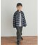 『150サイズあり』ネルチェックオーバーサイズシャツ(KIDS)